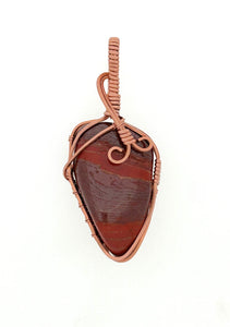 #229 Snakeskin Jasper Pendant