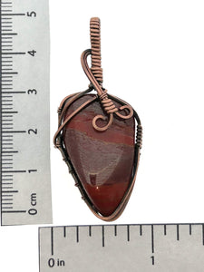 #229 Snakeskin Jasper Pendant