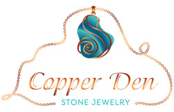 Copper Den Stone Jewelry Logo